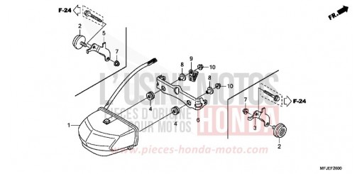 FEU ARRIERE CBR600RAC de 2012